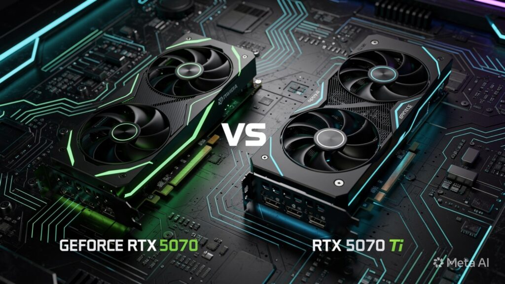 지포스 RTX 5070 VS Ti